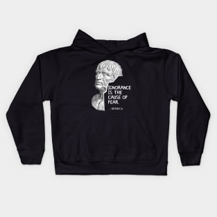 Seneca Quote IV Kids Hoodie